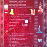 Menu Café Snack Chinguitti Marrakech August 2024 231008-913700